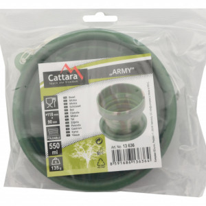 Castron pliabil din silicon Army 550ml Cattara TT13636 - Img 5