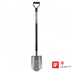 Cazma pentru sapat Fiskars Ergonomic, varf ascutit, 1250 mm, 1980 g
