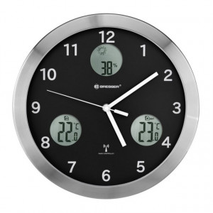 Ceas de perete cu statie meteo Bresser MyTime IO - 8020210CM3000