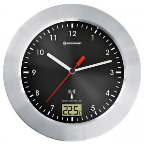 Ceas de perete cu termometru Bresser MyTime RC - 8020113