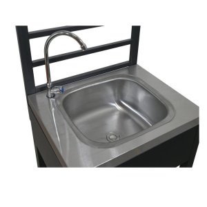 Chiuveta modulara Torino 1 Cattara pentru bucatarie exterioara 60x47x123cm - TT14125 - Img 3