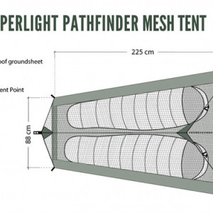 Cort 1 Persoana DD SuperLight –PathFinder -panza anti insecte - 0707273933843 7