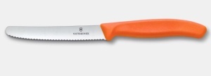 Cutit de Bucatarie Victorinox Swiss Classic Tomato and Table Knife, Portocaliu - 6.7839.C1