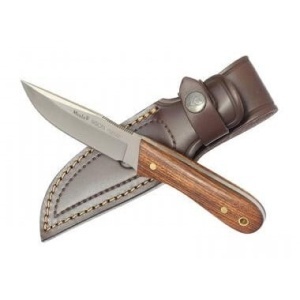 Cutit Outdoor Muela Bison-9NL, maner lemn Palovioleta lama 9cm - Img 2