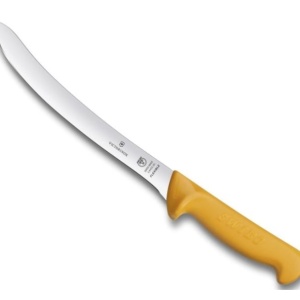 Cutit pentru filetat peste Victorinox Fish Filleting Knife, lama 20cm, Orange 5.8452.20