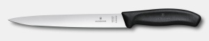 Cutit pentru filetat Victorinox Swiss filleting Knife, 20cm, Black 6.8713.20G