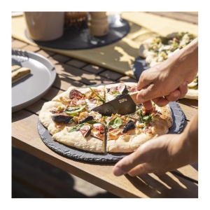 Cutit pentru pizza cu ruleta 22,5x4x1 cm - ZiiPa22-014 - Img 2