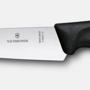 Cutit Victorinox Swiss Classic Kitchen, lama 15cm, Black 6.8003.15G