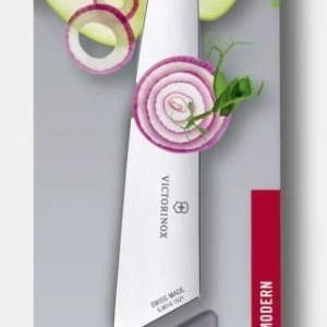 Cutit Victorinox Swiss Modern Chef Knife, lama 15cm, Purple 6.9016.1521B - Img 3