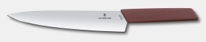 Cutit Victorinox Swiss Modern Chef Knife, lama 22cm, Red 6.9016.221B