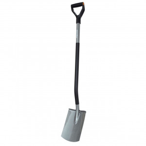FISKARS Cazma pentru plantat si bordurat Fiskars Ergonomic, varf rotunjit, 1255 mm, 1890 g - 131400 - Img 3