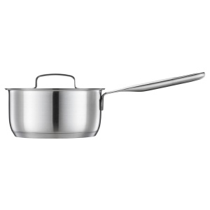 FISKARS Cratita cu capac, din otel inoxidabil, fara acoperire antiaderenta, Fiskars All Steel, 1.5 l - 1064750
