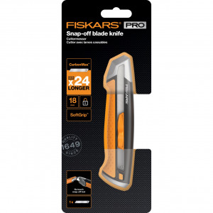 FISKARS Cutit cu lama sgmentata de 18 mm Fiskars CabonMax Snap-Off - 1027227 - Img 6