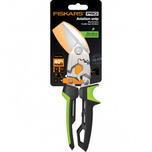 FISKARS Foarfeca pentru tabla Fiskars PowerGear, cotita pe dreapta - 1027210 - Img 7