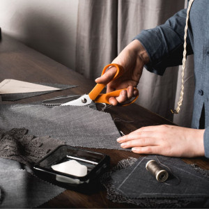 FISKARS Foarfeca pentru tivit Fiskars Classic, 23.5 cm - 1005130 - Img 3