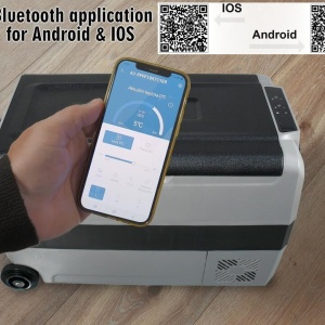 Frigider auto cu compresor DUAL 45l 230/24/12V -18°C APP - TT07087 - Img 3