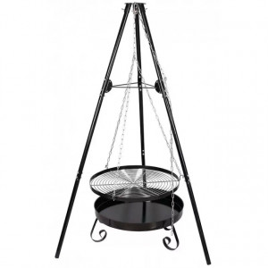 Gratar pe carbuni tip disc cu trepied 65 cm Activa Oklahoma 19548