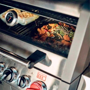 Gratar pe gaz, 3 arzatoare inox, arzator infrarosu, grile fonta, Enders Monroe Pro 3 SIK Turbo - 837633 - Img 17