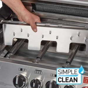 Gratar pe gaz, 3 arzatoare inox, Enders Monroe Pro X 3 S Turbo 837433 2