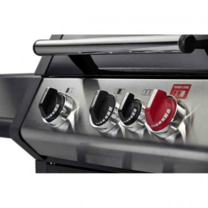 Gratar pe gaz, 3 arzatoare inox, grile fonta, Enders Monroe Black Pro 3 K Turbo - 837133 4