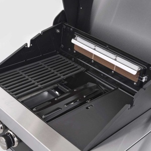 Gratar pe gaz cu 3 arzatoare din inox Grandhall Premium GT3 si arzator lateral sear burner - K03000281A, incastrabil - Img 11
