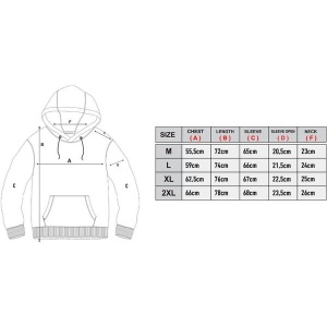 Hanorac Daiwa D-Vec Hoodie Trout Light Blue - Img 3