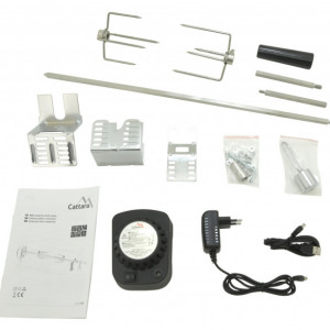 Kit electric rotiserie Cattara, 94cm, 8kg, 230V, USB 5V, 3 RPM - TT13053 - Img 6