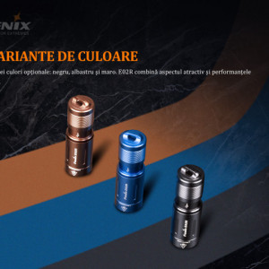 Lanterna EDC Fenix E02R - EDC - 200 lumeni - 49 metri 2
