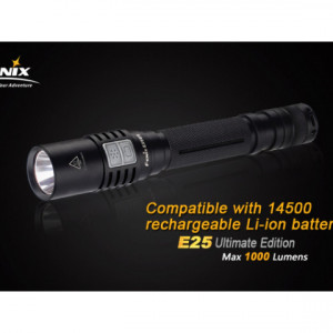 Lanterna Fenix E25 - Ultimate Edition - 1000 Lumeni  200 Metri baterii