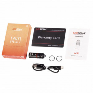 Lanterna reincarcabila tip breloc Acebeam M50, 200 lumeni, 43 m 4