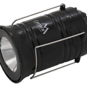 Lanterna retractabila Cattara LED 20 / 60lm reincarcabila, panou solar, powerbank - TT13151 - Img 2