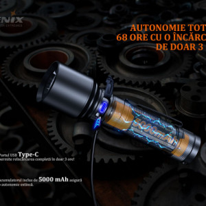 Lanterna Tactică Fenix C7  - 3000 Lumeni - 470 Metri - ADV-454-001 6