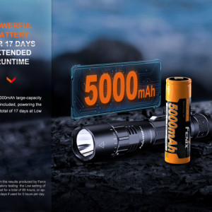 Lanternă tactică reîncărcabilă 3000 Lumeni 500 metri Fenix PD40R V3.0 - ADV-485-001 - Img 7