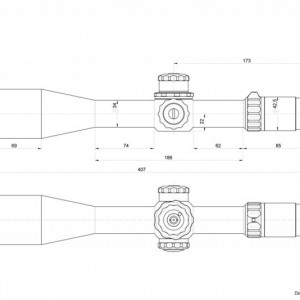 Luneta de arma pentru vanatoare Kahles K318i 3.5-18 x 50 CCW R, MSR/Ki - 10631 6