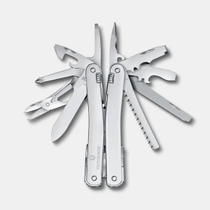 Multifunctional Victorinox Swiss Tool Spirit MX Teaca Nylon, 105 mm, argintiu 3.0224.MN - Img 2