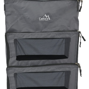 Organizator cu agatare Cattara Split, 4 compartimente, 35 x 30 x 60cm, suporta 5kg - TT13384 - Img 2