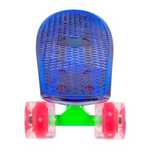 Penny board WORKER Transpy 400 22'' cu roti iluminate