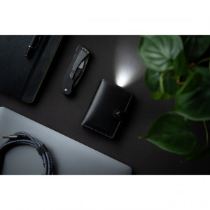 Portofel cu lanterna Ledlenser Black 150LM+ACUM+USB - A8.Z502315 - Img 4