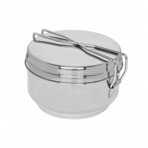 Set oale camping Helikon-Tex Mess Tin Stainless Steel - ME-MEN-SS-15