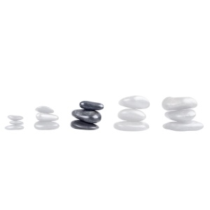 Set Pietre Masaj de Rau inSPORTline 6-8 cm – 3 buc - Img 2
