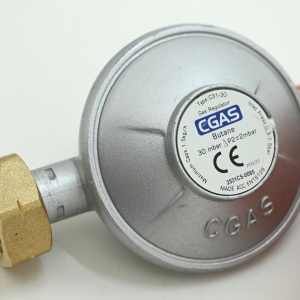 Set regulator de gaz 30mbar cu furtun 0.9m Cattara, EN16129 - TT13606 - Img 2
