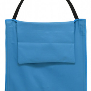 Sezlong pentru plaja pliabil Korfu Albastru Cattara 160 x 55 cm - TT13515 - Img 6