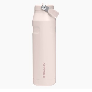 Sticla termoizolanta Stanley Iceflow Fast Flow Bottle 1.06L, Rose Quartz - 10-12111-065