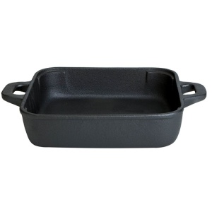 Tava inalta din fonta 25 x 25 cm 3,5 litri ALL GRILL - 4538