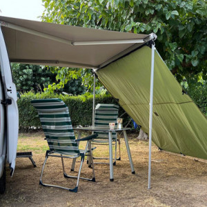 Tenda 2.5m x 2.5m Prelata Campervan DD Hammocks Olive Green  - 707273931733 2