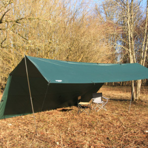 Tenda 5x5 Olive Green - 0707273931412 montata