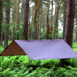 Tenda 3×3 Prelata Coyote Brown - 0610370597156 montat