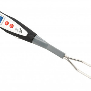 Termometru digital cu furculita si lanterna pentru gratar Cattara TT13087