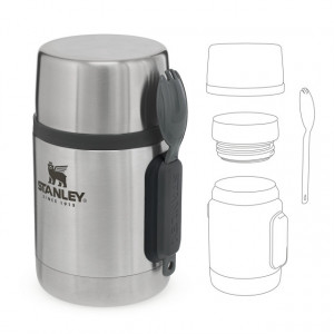 Termos pentru mancare Stanley The Stainless Steel All-in-One Food Jar 0.53L - 10-01287-032 5