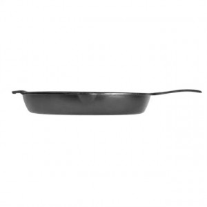 Tigaie adanca rotunda din fonta cu maner Lodge Blacklock triplu asezonata  37 cm L-BL10SK 2